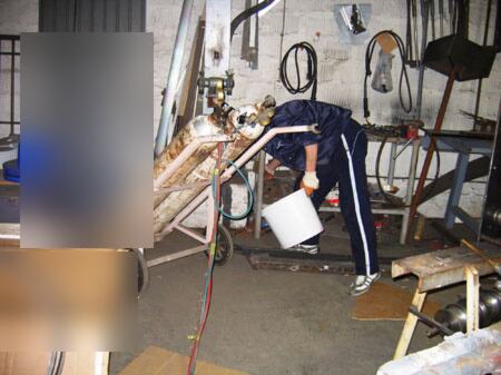 Deratizacija prostorija fabrike aluminijumske stolarije — snimak 3 od 6