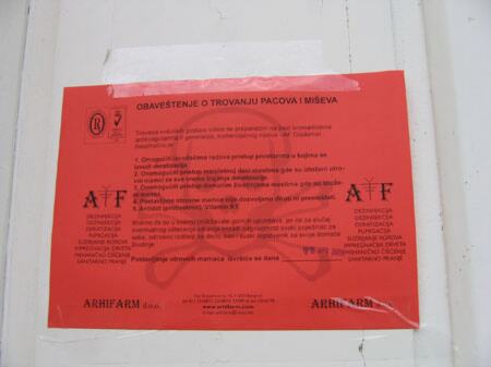 Prolećna sistematska deratizacija opštine, 2008 — snimak 4 od 10