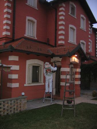 Suzbijanje osa motornim ULV rasprskivačem na Senjaku — snimak 6 od 6
