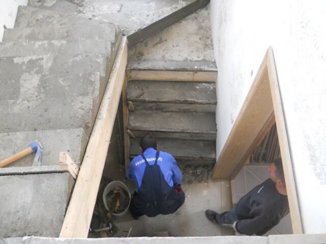 Izrada novog stepeništa — snimak 21 od 28