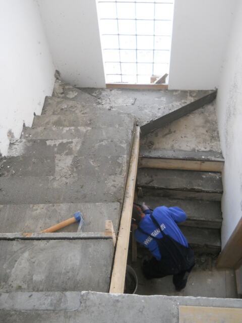 Izrada novog stepeništa — snimak 22 od 28