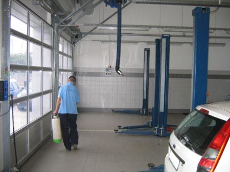 Dezinsekcija i deratizacija auto-salona — snimak 4 od 6