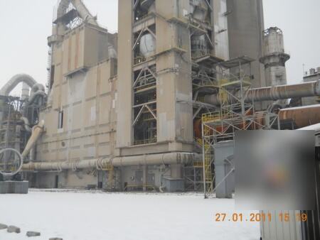 Čišćenje rezervoara opasnih i zapaljivih materija u EXD2 verziji, u krugu fabrike cementa — snimak 1 od 30