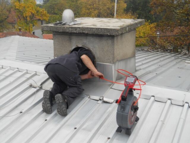 Čišćenje i snimanje suvih ventilacija — snimak 14 od 21