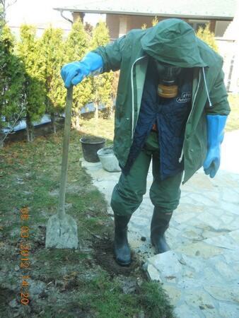 Gasni tretman suzbijanja krtica — snimak 12 od 12