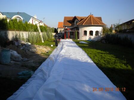 Zaštita drveta gasom (fumigacija) pod ciradom, na objektu površine 300 m² — snimak 1 od 15