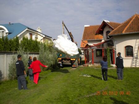 Zaštita drveta gasom (fumigacija) pod ciradom, na objektu površine 300 m² — snimak 9 od 15